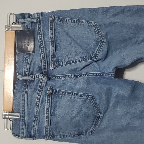 Abercrombie & Fitch jeans men's size 28 blue destroyed skinny stretch - Picture 9 of 16